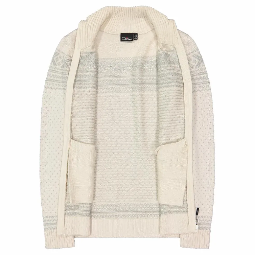 Giacca con zip da donna in Wooltech