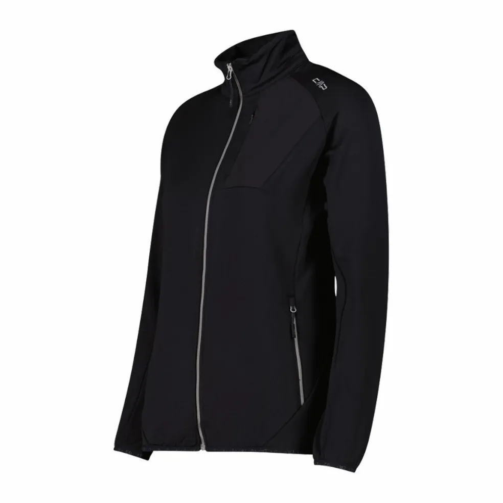 Giacca con zip in pile Merino da donna Unlimitech