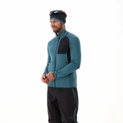 Giacca con zip in pile Merino da uomo Unlimitech
