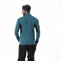 Giacca con zip in pile Merino da uomo Unlimitech