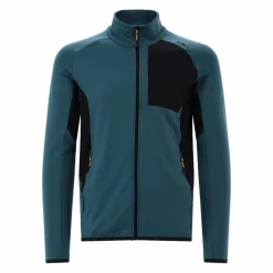 Giacca con zip in pile Merino da uomo Unlimitech