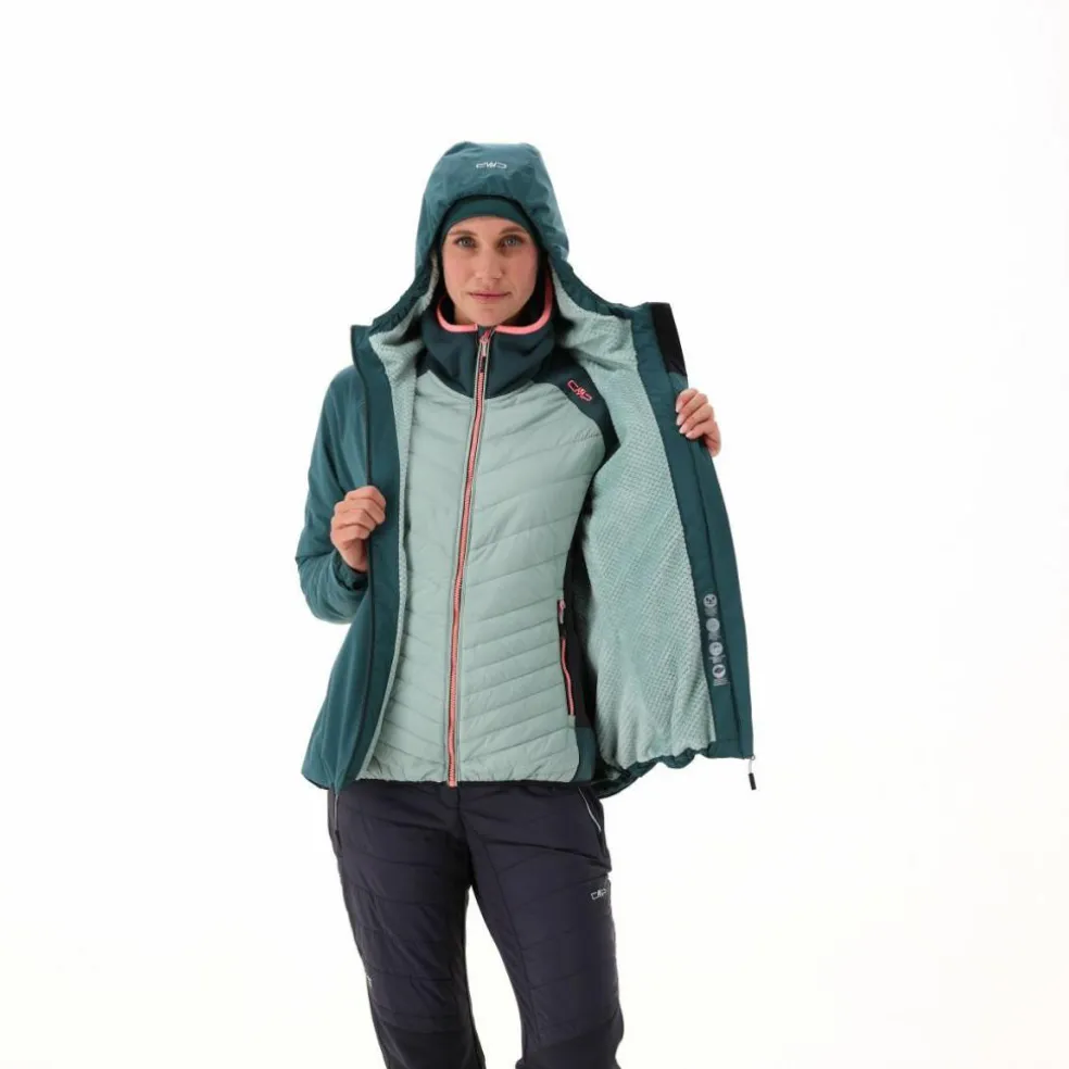 Giacca da donna con cappuccio con imbottitura HighLoft