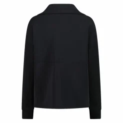 Giacca da donna con zip e finitura in modal satinato
