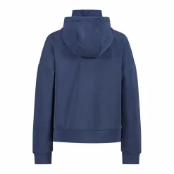 Giacca da donna con zip e finitura in modal satinato