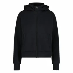 Giacca da donna con zip e finitura in modal satinato