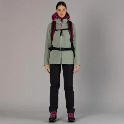 Giacca da donna in softshell comfort fit