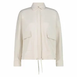 Giacca da donna in tessuto a maglia interlock