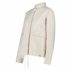Giacca da donna in tessuto a maglia interlock