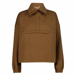 Giacca da donna in tessuto a maglia interlock