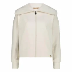 Giacca da donna in tessuto a maglia interlock