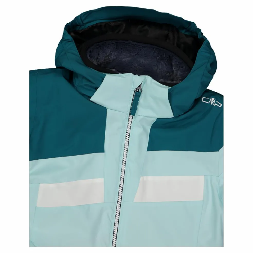 Giacca da sci da bambina in twill