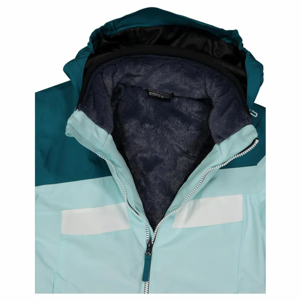 Giacca da sci da bambina in twill
