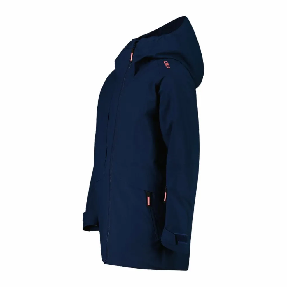 Giacca da sci da bambina in mechanical stretch