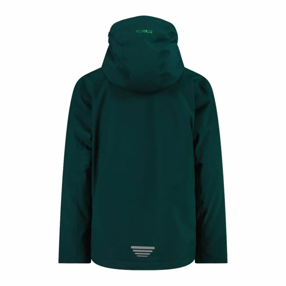Giacca da sci da bambino con cappuccio