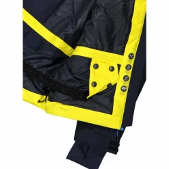 Giacca da sci da uomo in twill con cappuccio