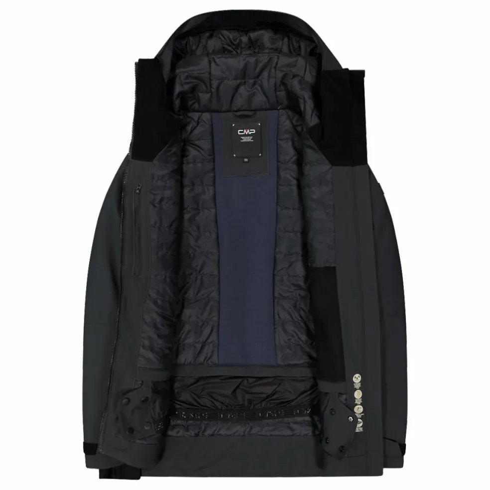 Giacca da sci e snowboard da uomo in mechanical stretch loose fit