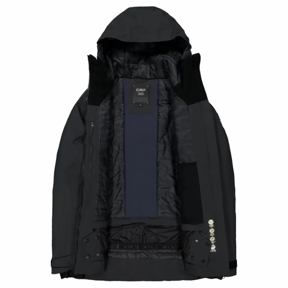 Giacca da sci e snowboard da uomo in mechanical stretch loose fit