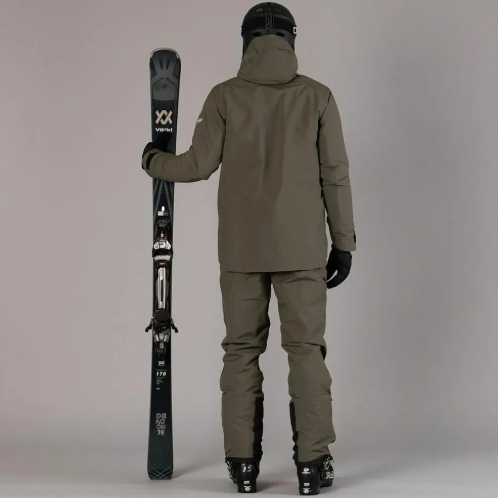 Giacca da sci e snowboard da uomo in mechanical stretch loose fit