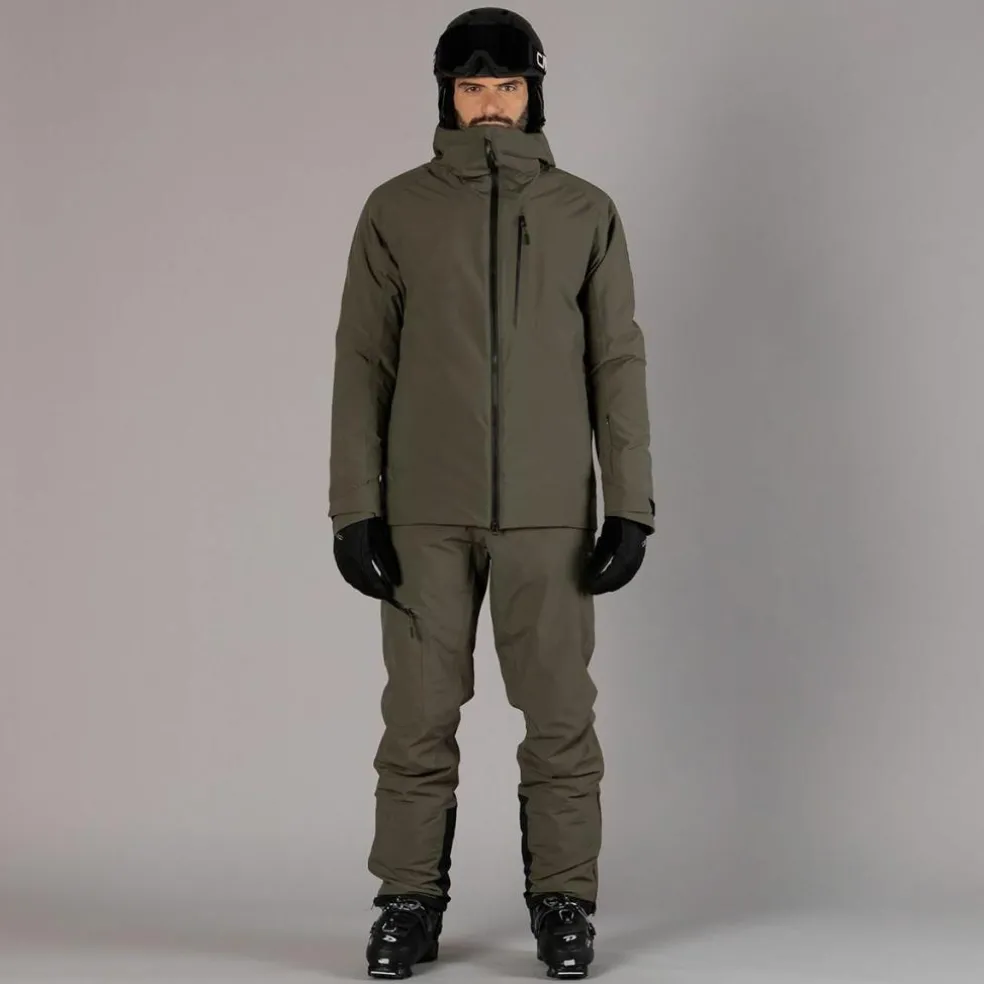 Giacca da sci e snowboard da uomo in mechanical stretch loose fit