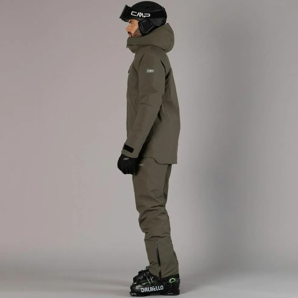 Giacca da sci e snowboard da uomo in mechanical stretch loose fit