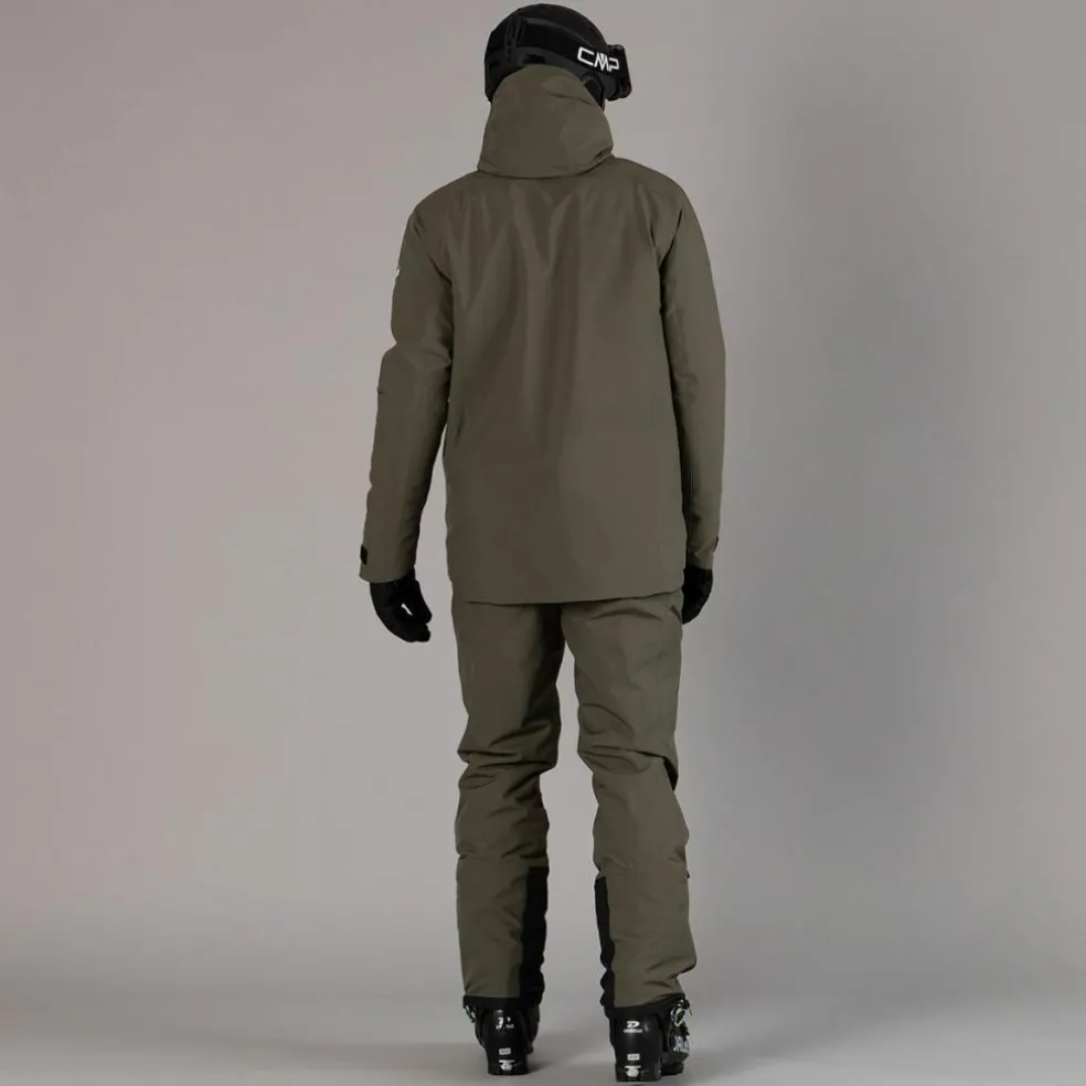 Giacca da sci e snowboard da uomo in mechanical stretch loose fit