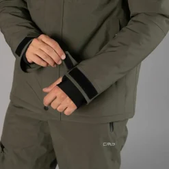 Giacca da sci e snowboard da uomo in mechanical stretch loose fit