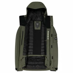 Giacca da sci e snowboard da uomo in mechanical stretch loose fit