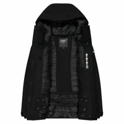 Giacca da sci e snowboard da donna in mechanical stretch loose fit