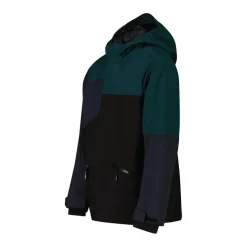 Giacca da sci in twill da bambino con cappuccio