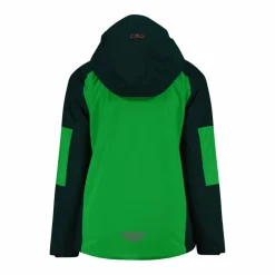 Giacca da sci in twill da bambino con cappuccio