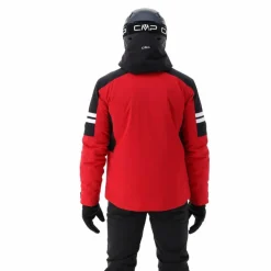 Giacca da sci in twill elasticizzato da uomo