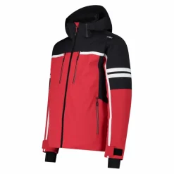 Giacca da sci in twill elasticizzato da uomo