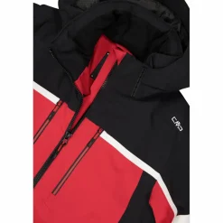 Giacca da sci in twill elasticizzato da uomo