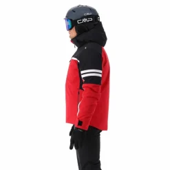 Giacca da sci in twill elasticizzato da uomo