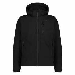 Giacca da uomo in Softshell con cappuccio staccabile