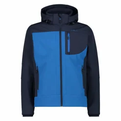 Giacca da uomo in Softshell con cappuccio staccabile