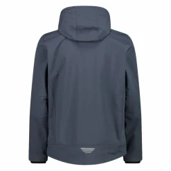 Giacca da uomo in Softshell con cappuccio staccabile