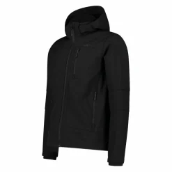 Giacca da uomo in Softshell con cappuccio staccabile