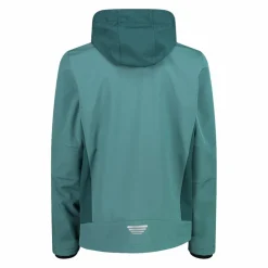 Giacca da uomo in Softshell con cappuccio staccabile