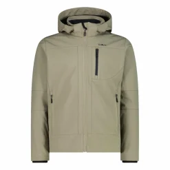 Giacca da uomo in Softshell con cappuccio staccabile