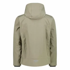 Giacca da uomo in Softshell con cappuccio staccabile