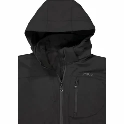 Giacca da uomo in Softshell con cappuccio staccabile