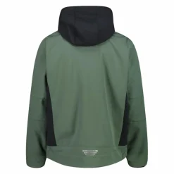 Giacca da uomo in Softshell con cappuccio staccabile