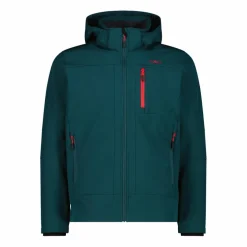 Giacca da uomo in Softshell con cappuccio staccabile