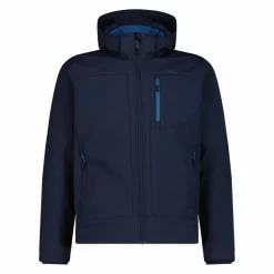 Giacca da uomo in Softshell con cappuccio staccabile