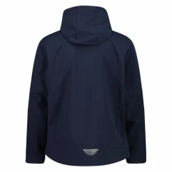 Giacca da uomo in Softshell con cappuccio staccabile
