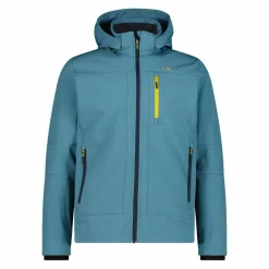 Giacca da uomo in Softshell con cappuccio staccabile