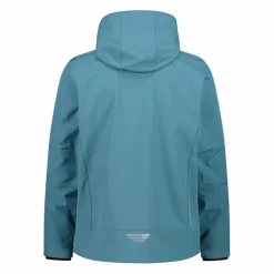 Giacca da uomo in Softshell con cappuccio staccabile