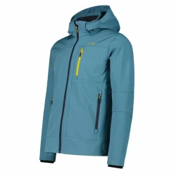 Giacca da uomo in Softshell con cappuccio staccabile