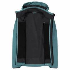 Giacca da uomo in Softshell con cappuccio staccabile